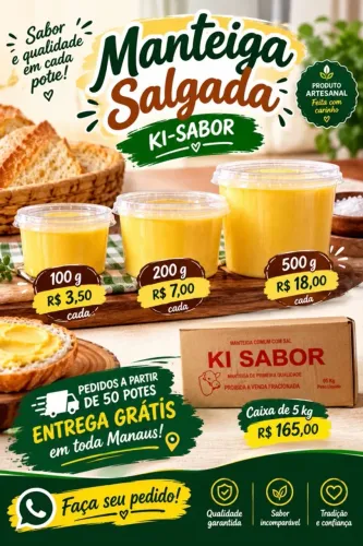 Manteiga salgada