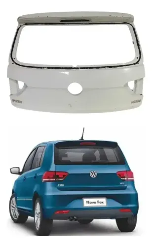 Tampa Traseira C/aerofólio Original Vw Fox G3 2015 Até 2022