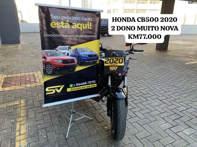 HONDA CB 500F 2020 ABS KM77.000 2 DONO