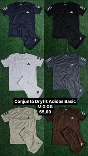 Conjunto Dryfit Adidas