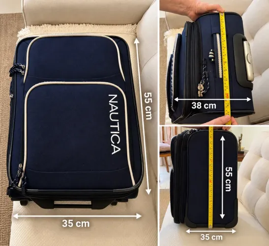 Mala de Viagem Nautica com Rodinhas