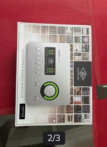 Interface apollo solo Thunderbolt 