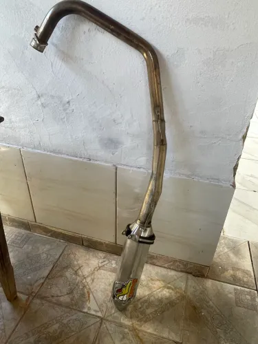 Escapamento GRS com abafador p/ TW 250F