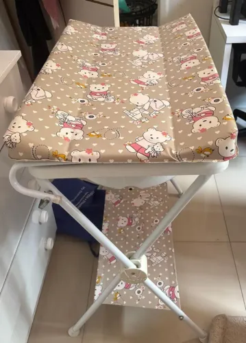 Banheira com trocador 