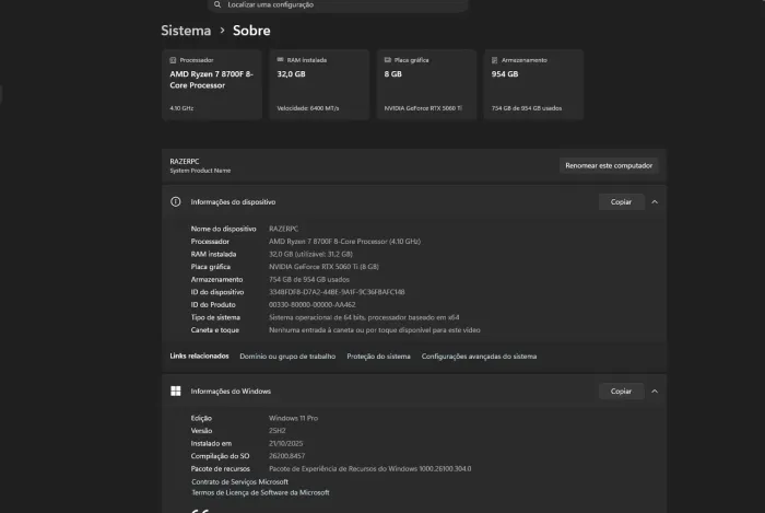 Instalação de Sistema operacional com pacote office