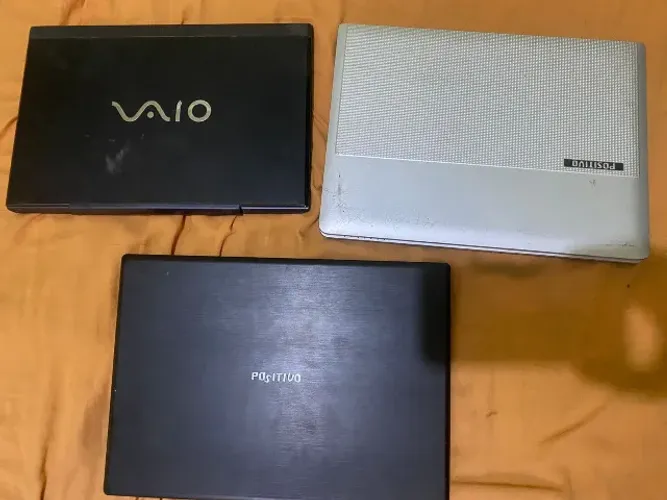 Lote com 3 notebook para retirada de peças leia o anuncio!