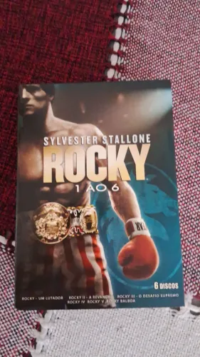 Box dvd Rocky Balboa coleção original 