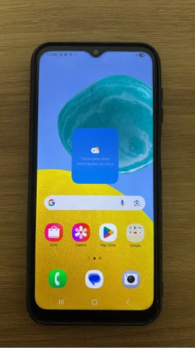 Samsung Galaxy M14 5G 128GB Azul Impecável com Capinha (Aceito Pix)