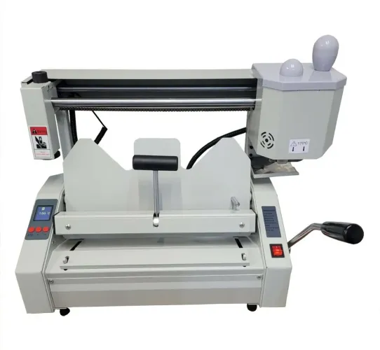 Encadernadora semi-nova hotmelt brochura DC-30 220V