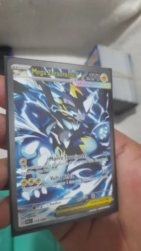 carta pokémon zeraora full art novo