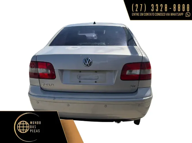 (SUCATA PARA RETIRADA DE PEÇAS) VOLKSWAGEN POLO SEDAN 1.6 2004/2004