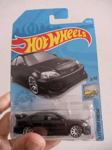 Lindo! Hot Wheels Honda Civic SI Preto
