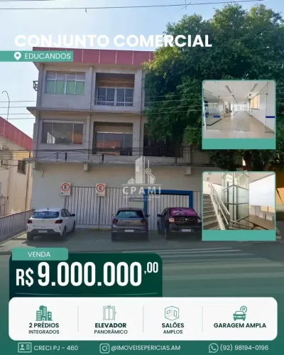 Conjunto Comercial | 2 Prédios Integrados | Ex-Agência Bancária