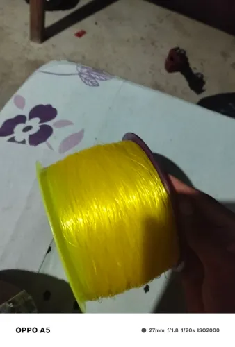 Carretel com linha de nylon 500 jardas