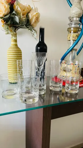 Kit de Copos Cristais e em Vidro - Perfeitos 