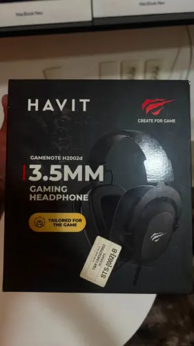 Headset Fone de Ouvido Havit HV-H2002d 53mm!! Usado em ótimo estado
