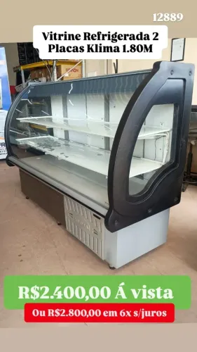 VITRINE REFRIGERADA 2 PLACAS KILA USADA