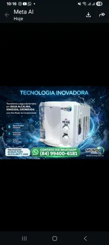 IONIZADOR DE ÁGUA ALCALINA,  IONIZADA,  ANTIOXIDANTE E OZOONIZADA!