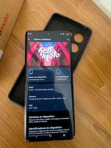 Motorolla edg pro 256 GB novinho 