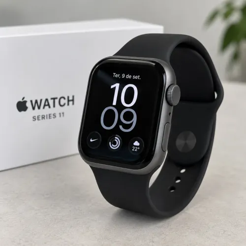 Apple Watch Series 11 GPS Alumínio 46mm Excelente Estado + Garantia Apple