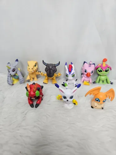 Coleção miniaturas do digimon