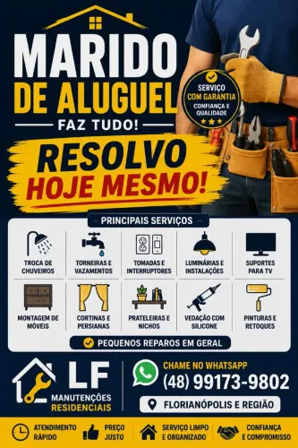 Marido de aluguel | faz tudo