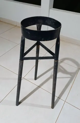 Base Desmontável Portátil para Churrasqueira Redonda