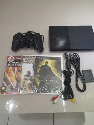 Ps2 slim desbloqueado leitor funcionando