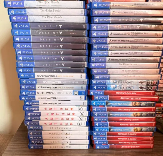 Lote jogos de Playstation 4 Pra revenda