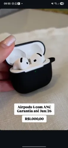 Airpods 4 com ANC com Garantia 
