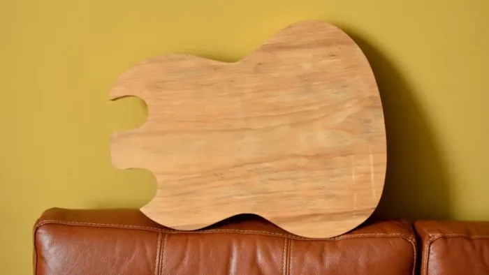Corpo pré cortado canhoto guitarra SG araucária caxeta (C258)