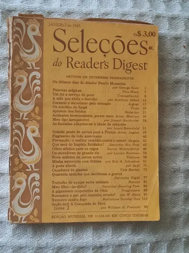 Revista selecoes reader dige