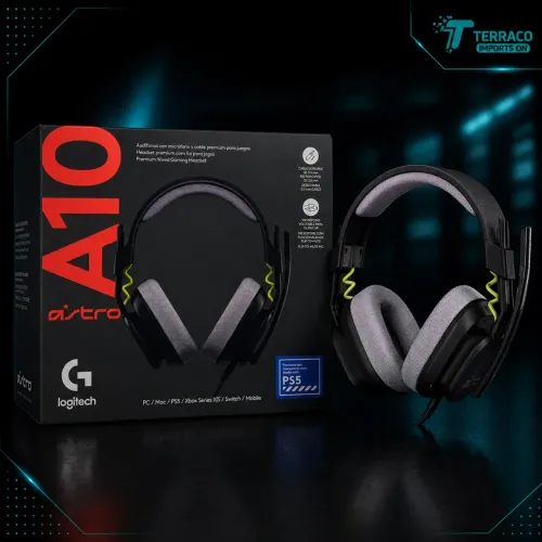 Headset Gamer Logitech A10