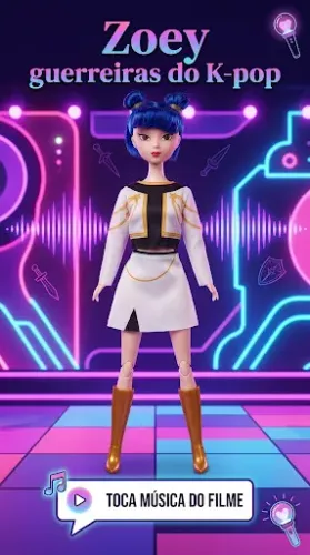 Boneca Zoey guerreiras do Kpop