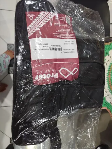 Colete infantil de segurança moto