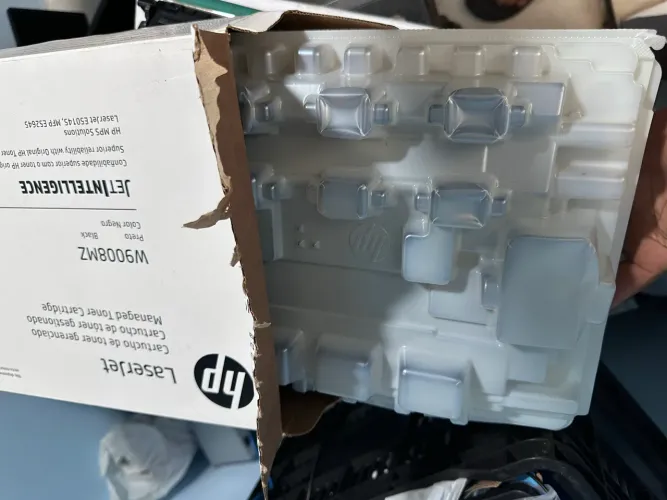 Cartucho Toner Preto Vazio Original Hp