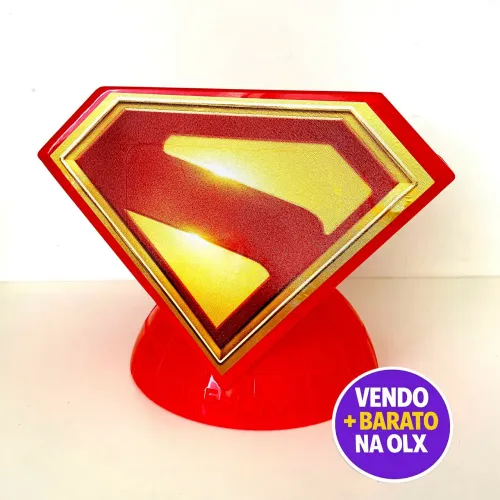 Superman Balde Gigante Novo Pipoca Cinemark