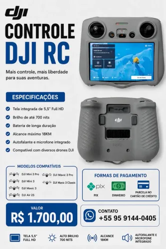 Controle de drone