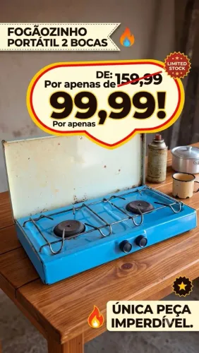 Fogaozinho 2 bocas