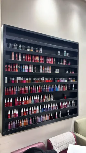 Expositor de esmaltes mdf preto
