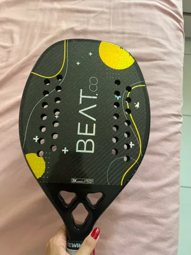 Raquete de beach tênis - 3K Carbono 
