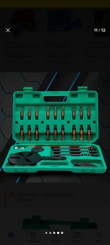 Kit Extrator De Rolamentos Internos 18 Peças Profissional