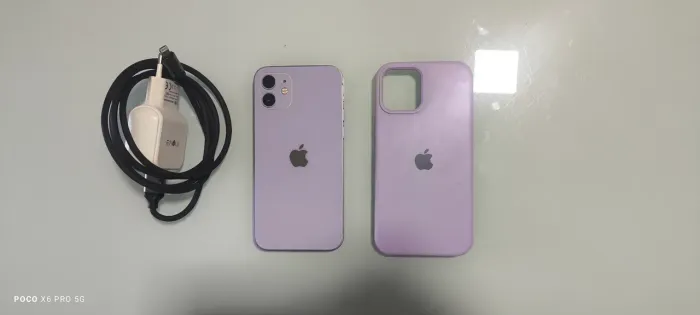 IPHONE 12 64GB | CAPINHA | CARREGADOR 