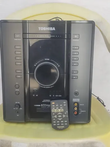 Mini System Toshiba MS 8080MUS + Subwoofer Original (Com Controle)