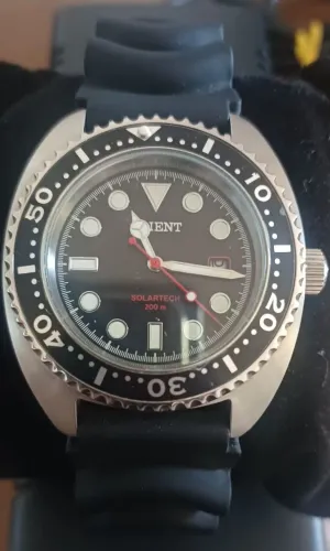 Relógio Orient Solartech Diver MBSP1038 - 200m Scuba (Estilo Seiko Turtle)