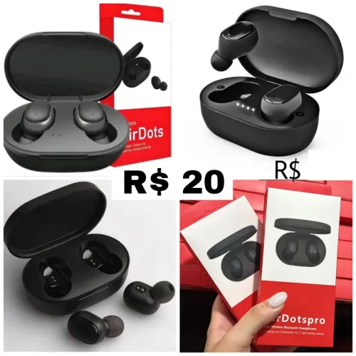 Fone bluetooth Airdots R$ 20