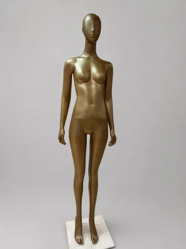 Manequins metalizados