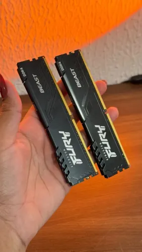 Memória RAM Kingston 16GB (2x8GB) DDR4 3200MHz | Envio OLX Pay | Aceito Cartão | Entrego