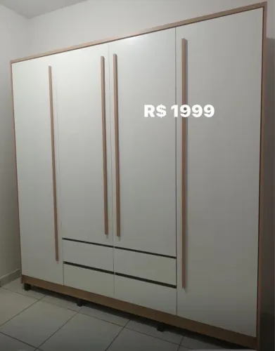 Guarda Roupa Casal Novo Promoção Pronta Entrega