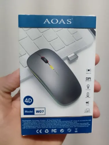 Mouse sem fio 800 1200 1600Dpi